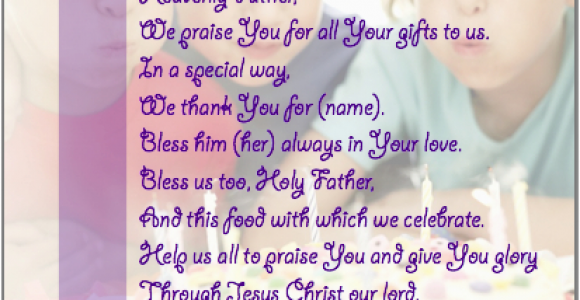 Prayer for the Birthday Girl Prayers Birthday Prayer Catholic Online Shopping