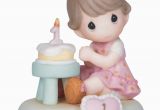 Precious Moments Birthday Girl Figurines Birthday Gifts Growing In Grace Age 1 Bisque