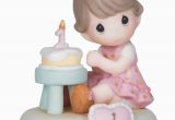 Precious Moments Birthday Girl Figurines Birthday Gifts Growing In Grace Age 1 Bisque