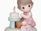 Precious Moments Birthday Girl Figurines Birthday Gifts Growing In Grace Age 1 Bisque