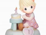 Precious Moments Birthday Girl Precious Moments Growing In Grace Blonde Hair Girl with