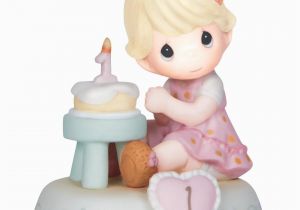Precious Moments Birthday Girl Precious Moments Growing In Grace Blonde Hair Girl with