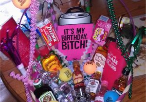 Present Ideas for 21st Birthday Girl 21st Birthday Basket I Want This I Love It someone Make