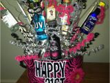 Present Ideas for 21st Birthday Girl 21st Birthday Gift Basket Shots Shots Shots Perfect