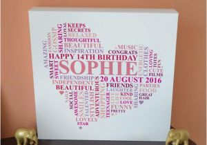 Presents for 15th Birthday Girl Canvas Teenage Birthday Gift 13th 14th 15th 16th by