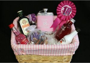 Presents for 18th Birthday Girl Personalised 18th Birthday Girls Alcohol Gift Basket My