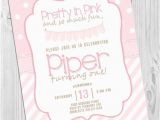 Pretty In Pink Birthday Party Invitations Pretty In Pink Birthday Party Invitation
