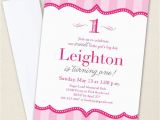 Pretty In Pink Birthday Party Invitations Pretty In Pink Party Invitations Professionally Printed or