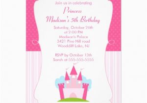 Pretty In Pink Birthday Party Invitations Princess Birthday Pretty In Pink Party Invitation 5 Quot X 7