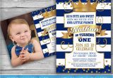 Prince 1st Birthday Invitations Prince Invitation Little Prince First Birthday Number One
