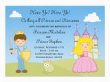Prince and Princess Birthday Party Invitations Prince and Princess Birthday Party Invitation Zazzle