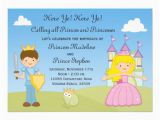 Prince and Princess Birthday Party Invitations Prince and Princess Birthday Party Invitation Zazzle