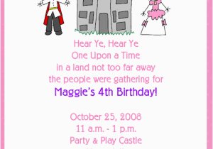 Prince and Princess Birthday Party Invitations Princess Prince Birthday Party Invitations