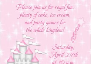 Princess 1st Birthday Invitation Wording 1st Birthday Princess Invitation Wording Jin S Invitations