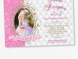 Princess 1st Birthday Invitation Wording Princess Invitation Princess Birthday Princess Birthday