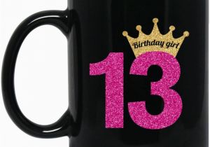 Princess Crown for Birthday Girl Princess Crown Pink 13th Birthday Girl Mug Arty Tee