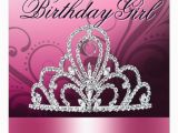 Princess Crown for Birthday Girl Princess Tiara Birthday Girl Pink 5 25×5 25 Square Paper