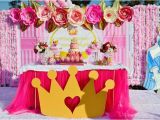 Princess Decoration Ideas for Birthday Kara 39 S Party Ideas Pink Royal Princess Birthday Party