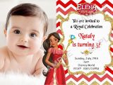 Princess Elena Birthday Invitations Disney Princess Elena Of Avalor Birthday Invitation