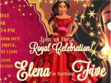 Princess Elena Birthday Invitations Elena Of Avalor Birthday Invitation Princess Elena Invite