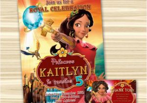 Princess Elena Birthday Invitations Elena Of Avalor Invitation Princess Elena Invitation Diy