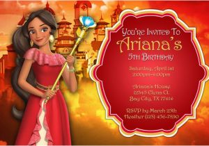 Princess Elena Birthday Invitations Elena Of Avalor Invitations Princess General Prints