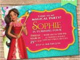 Princess Elena Birthday Invitations Princess Elena Of Avalor Invitation Party Invitation Elena