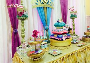 Princess Jasmine Birthday Party Decorations Princess Jasmine Aladdin Baby Shower Party Ideas Niah