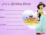 Princess Jasmine Birthday Party Invitations Princess Jasmine Birthday Party Invitation Ideas