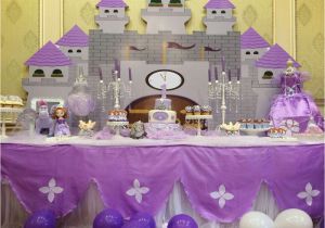 Princess sofia Birthday Decorations Princess sofia Birthday Party Ideas Photo 1 Of 36