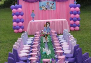 Princess sofia Birthday Decorations Princess sofia Birthday Party Ideas Photo 2 Of 8 Catch