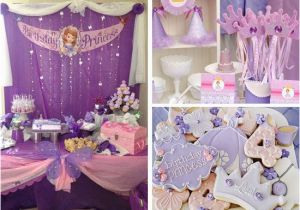 Princess sofia Birthday Party Decorations Princess sofia Birthday Party Decoration Ideas