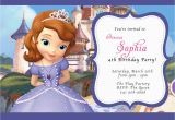 Princess sofia Birthday Party Invitations sofia the First Birthday Party Invitations Best Party Ideas