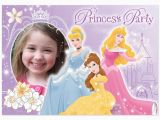 Princess themed Birthday Invitation Cards Disney Princess Birthday Party Invitations Cimvitation