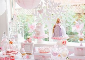 Princess themed Birthday Party Decorations Kara 39 S Party Ideas Tangled Enchanted Garden Birthday