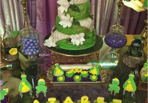 Princess Tiana Birthday Decorations Princess and the Frog Birthday Party Ideas Photo 1 Of 27