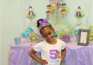 Princess Tiana Birthday Decorations Princess Tiana and the Frog Birthday Party Ideas Photo 5
