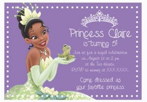 Princess Tiana Birthday Invitations Unavailable Listing On Etsy