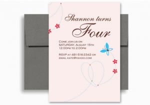 Print My Own Birthday Invitations How to Make My Own Custom Birthday Invitation Design 5×7