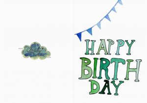 Print Out A Birthday Card Halloween Birthday Cards Free Printable Festival Collections