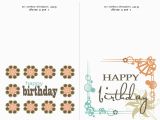 Print Out A Birthday Card L and D Design Free Birthday Card Printable