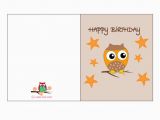 Print Out A Birthday Card Owl Birthday Card 1 Png 1650 1275 Free Printable Owl