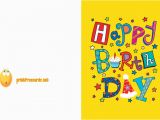 Print Out A Birthday Card Printable Birthday Card Free Birthday Cards Free