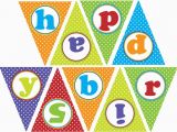 Print Your Own Happy Birthday Banner Happy Birthday Banner Fiesta Print Your Own