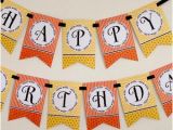 Print Your Own Happy Birthday Banner Items Similar to Happy Birthday Banner Fiesta Print Your