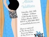 Print Yourself Birthday Invitations Blue Tummy Baby Shower Invitation Print Yourself by