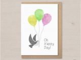 Printable Adult Birthday Cards Birthday Card Printable for Kids and Adults Oh Happy Day