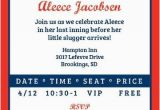 Printable Baseball Ticket Birthday Invitations Baseball Ticket Invitation Template Free orderecigsjuice