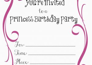 Printable Birthday Card Invitations Free Printable Birthday Invitations Free Printable