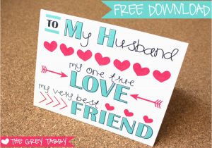 Printable Birthday Cards for Husband Free Printable Valentine 39 S Day Cards